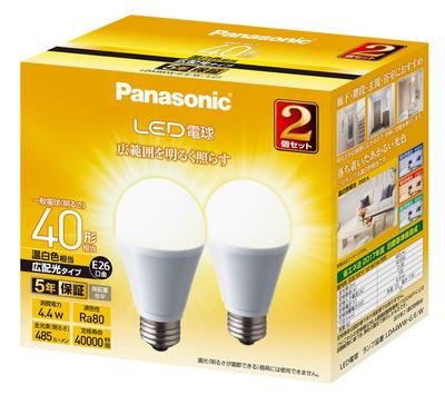 LED Light Base Diameter Equivalent To 40 Warm White Equivalent General Light Wide Light Distribution 2 Compatible with Outdoor Compatible