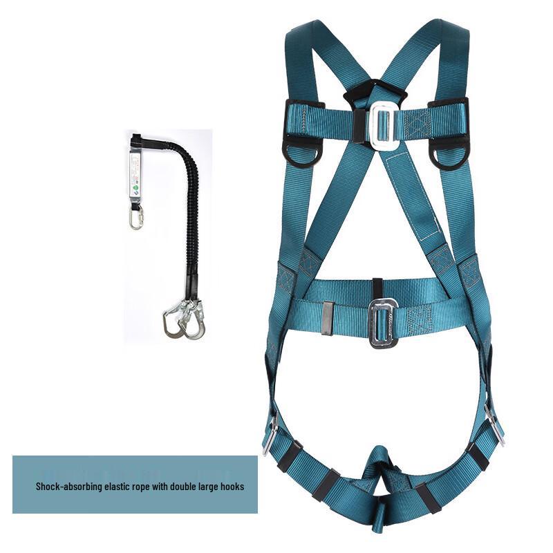 

Qianyu High-Altitude Work Full-Body Safety Harness Kit One Size