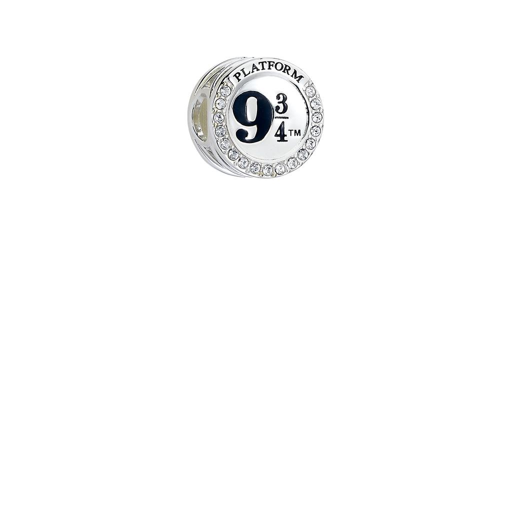Harry Potter Sterling Silver Platform 9 3/4 Spacer Bead Silver