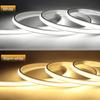 High End COB LED Neon Light Strip 24V Luminous Even,No Dark Area, Self-adhesive Neon Tape Lamp Waterproof LED Rope Room Decor