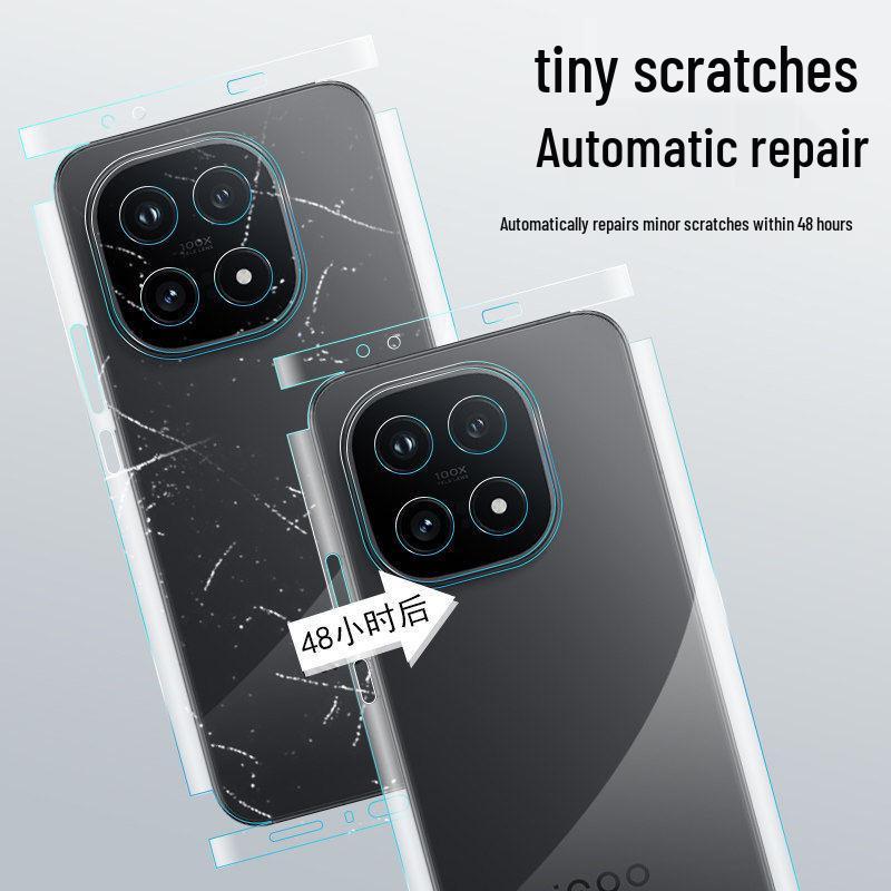 iQOO 15 Ultra/13/12 Pro Back Film: Scratch-Resistant, HD Transparent, Ultra-Thin Frosted