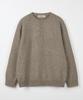 NODU Daily Plain Henley Neck Knit [Beige]