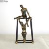 Abstract Figures Statue Acrobat Ornaments Desk Decoration Minimalist Modern Character Resin Sculpture Room Aesthetic Decor