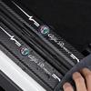 Car Door Sill Protector Sticker Carbon Fiber Rear Tail Bumper Decals for Alfa Romeo Giulia 159 147 156 4C Stelvio Giulietta Mito