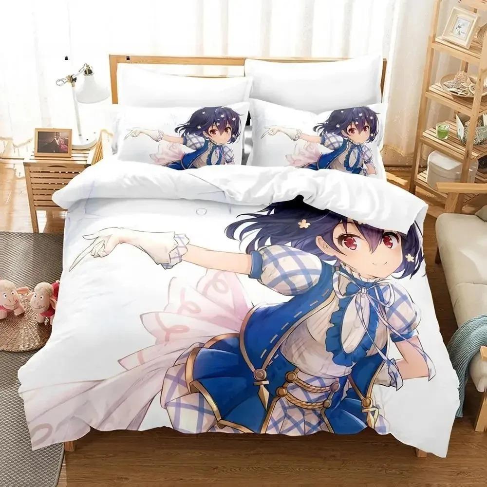 Zombie Land Saga Bedding Set Polyester Bedroom Quilt Cover Set Single Double Size Duvet Cover Pillowcase For Adult Boy Girl