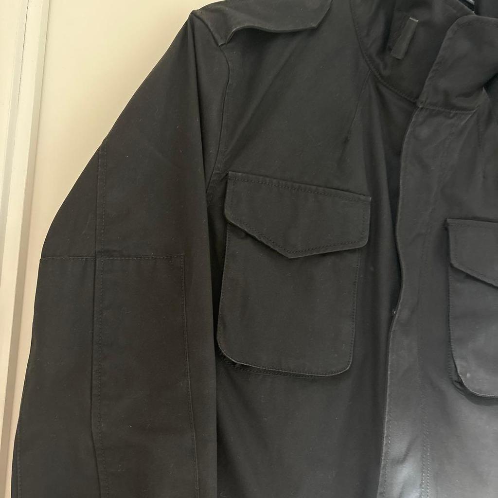 Used Phase Sixe Semi-long Jacket Size 46 Black