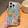 Trend printing Apple 15promax creative pattern iPhone14plus niche 13 simple 12 mobile phone case 11
