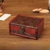 Wooden Vintage Style Box With Lock For Organizing Jewelry Decoration Accessories