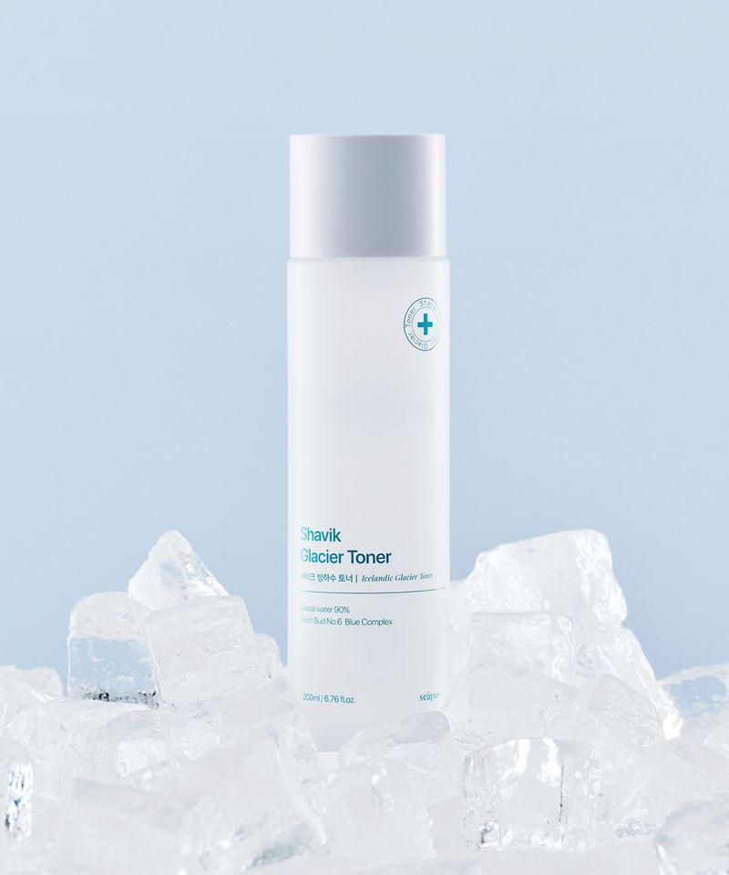 [Skin Soothing/Relaxing Care] Seapuri Shavik Glacier Water Toner 1 200ml