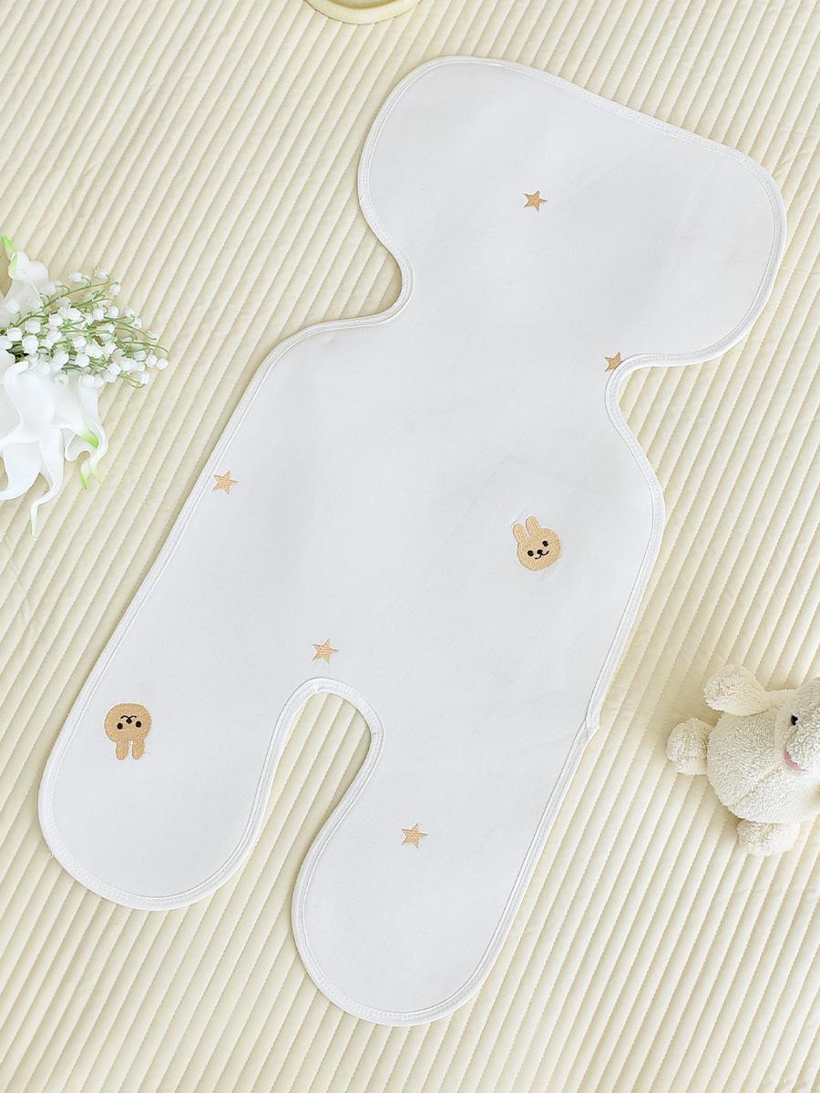 

Универсальный детский коврик-прокладка для коляски из ледяного шелка и подушка для детского автокресла 33x70 cm