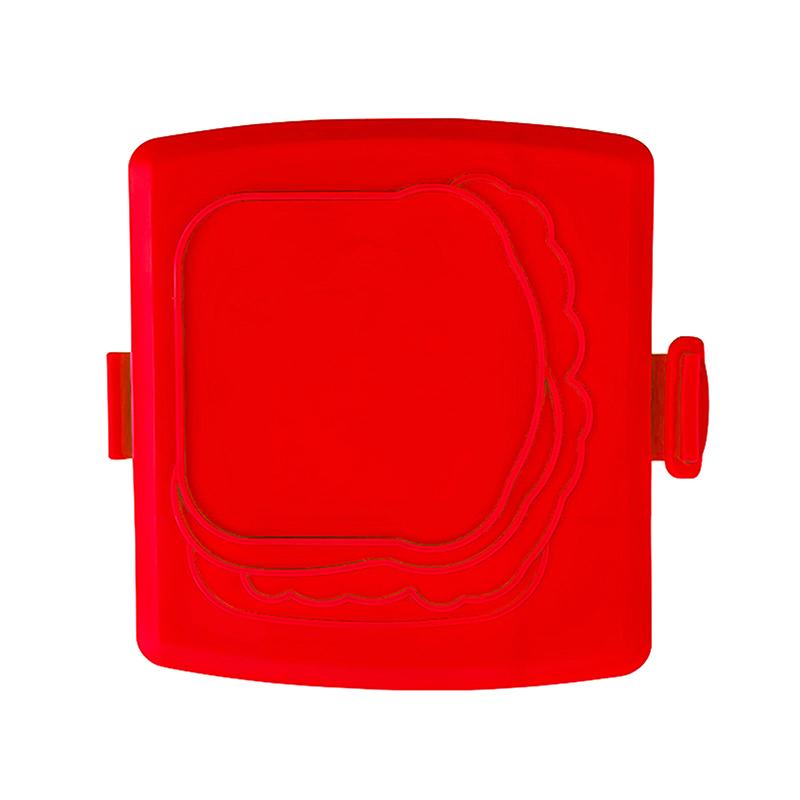 Microwave Toaster Silicone Toastie Maker Microwave Sandwich Mold Sandwich Baking Tray For Microwave Oven