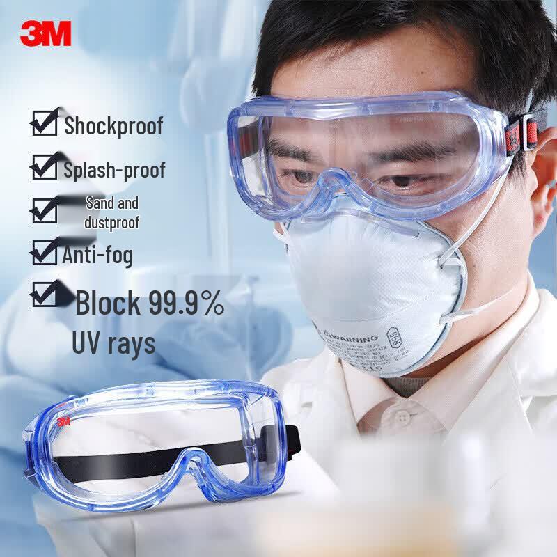 3M 1623AF Anti-Impact Safety Goggles