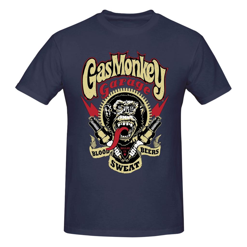 Piece Fast N Loud Novelty Cotton TShirt Monkey Garage Tees Tops For Unisex