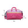 Large Capacity Women'S Travel Bag Premium Fabric With Dopa-Inspired Color Blocks Dedicated Shoe Compartment Dry/Wet Separation