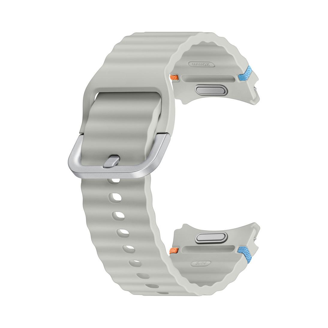 

Оригінальний спортивний ремінець Samsung Galaxy Watch 4 4 Classic 5 5 Pro 6 6 Classic 7 S/M M/L Ремінці для смарт-годинника Samsung S/M M/L M/L срібний