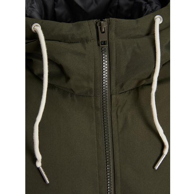 Winter Jacket Jack&Jones 12236010, Green, Standard Fit