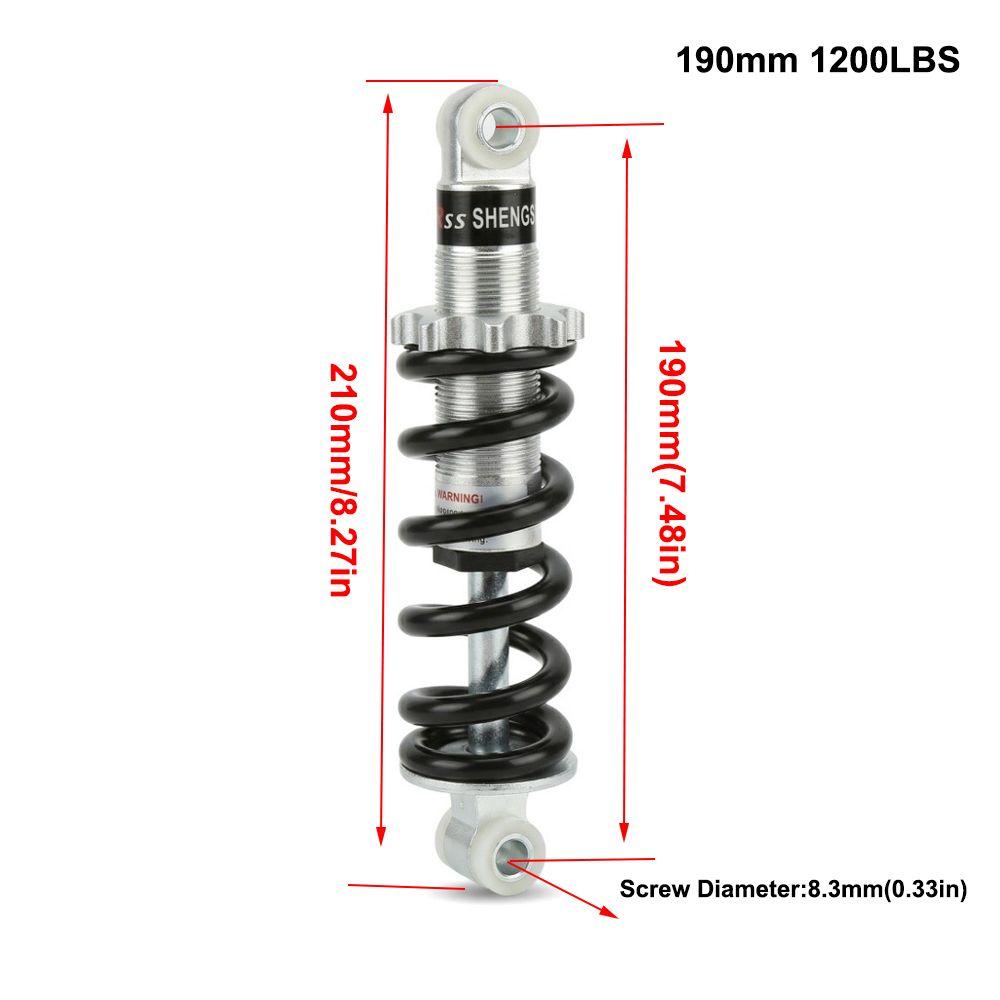 Ammortizzatore per Bicicletta 190mm 1200LBS