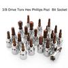 T10-T55 Drive Bit Socket 1 Pc 3/8 Inch H3-H10 Hex Socket Bit Screw Driver Socket Screwdriver Bit Tool Practical