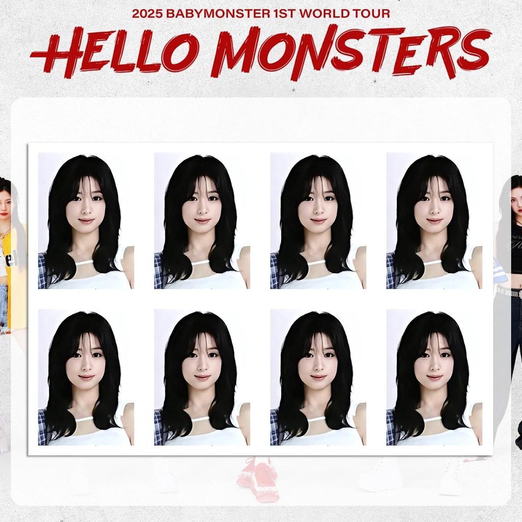 BABYMONSTER Treasure Fan Meeting Chiba Venue Limited ID Photo