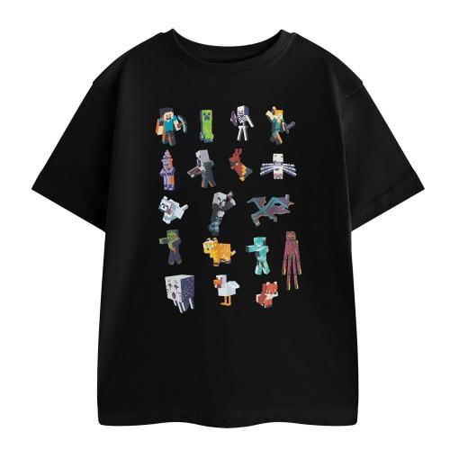 Minecraft Boys Sprites Short-Sleeved T-Shirt