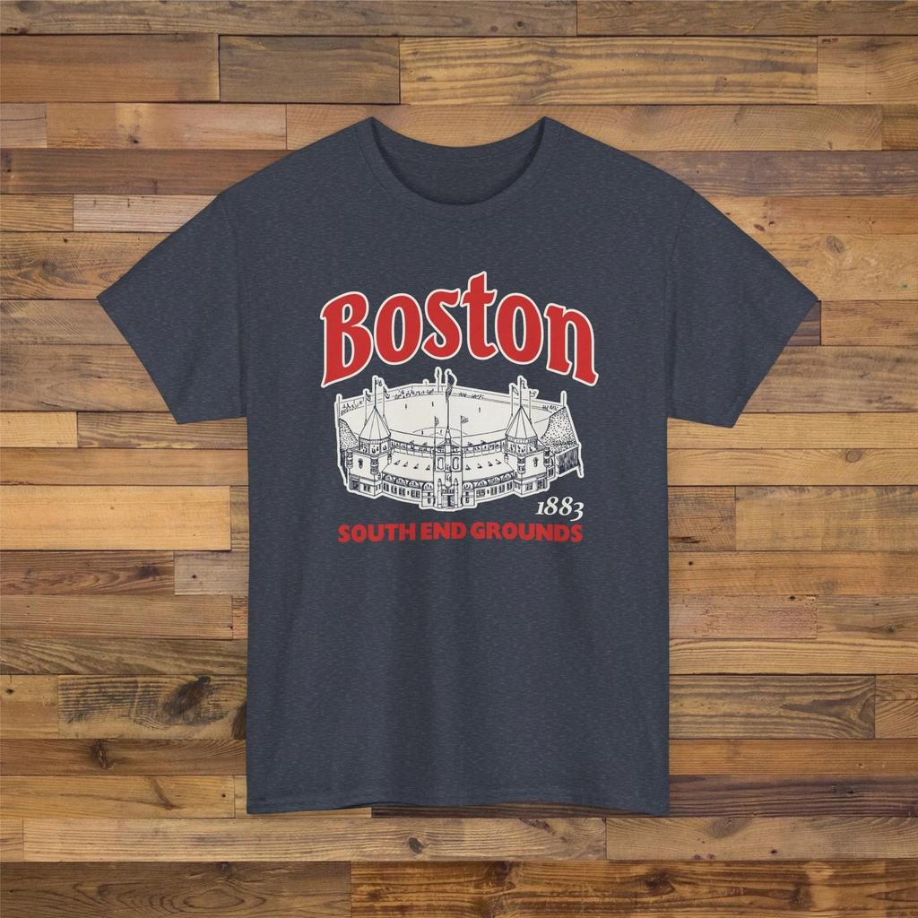 South End Grounds 1883 Ballpark T Shirt - Boston Red Sox Baseball