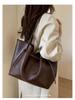 2025 Autumn/Winter Elegant & Versatile Women's Shoulder Tote - Large Capacity, High-End Commuter Bag