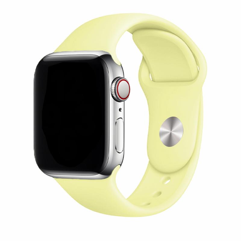 

Силиконовый ремешок для Apple Watch Band 44 мм, 40 мм, 45 мм, 41 мм, 49 мм, 42 мм, 38 мм, 44, 45 мм, браслет iwatch series 7 se 3, 4, 5, 6, 8, Ultra Band 38 40 41 mm S-M