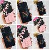 Per ZTE Blade A71 2021 Custodia Moda Lettera Fiore Lussuoso TPU Morbido Silicone Cover Per ZTE Blade A71 A7030 Custodie Telefono Antiurto