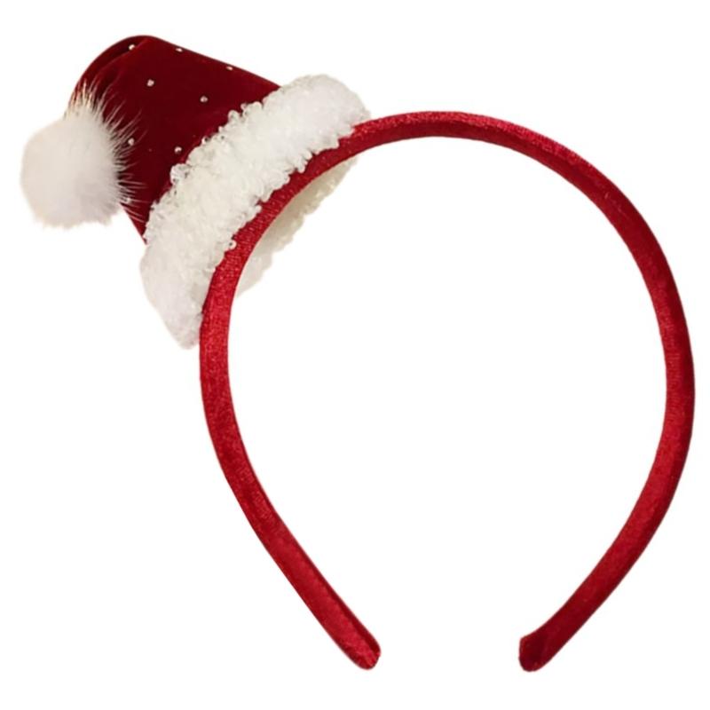 

Christmas Tree Headband Party Costume Santa Hat Party Karaoke Punk Photo Props Cool Party Santa Hat Hair Hoop Nightclub