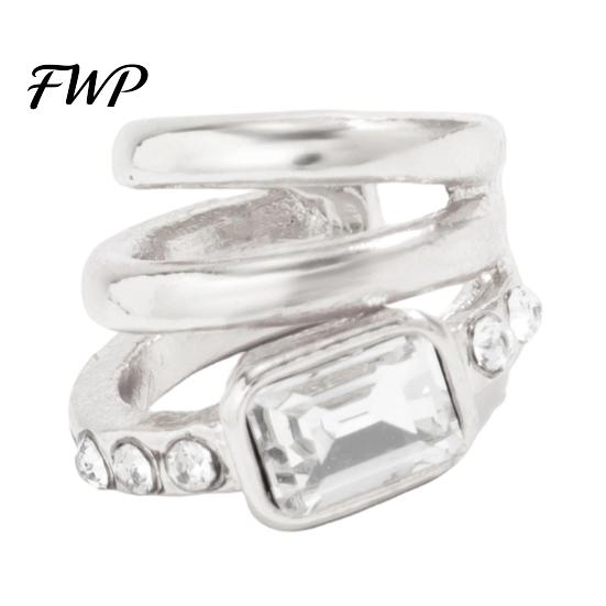 Non Pierced Ear Cuffs Girls Clip, Multi-Layered Diamond Encrusted Elastic Clip-On, Commuting Clip Accessory Comfortable Non-Pierced Jewelry серебряный