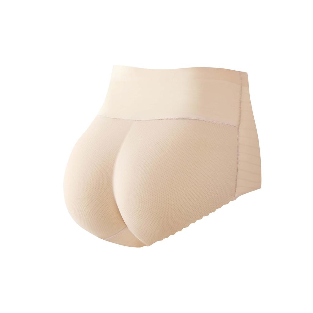 High-Waisted Tummy Control Lifting Panties for Women with Breathable Pad