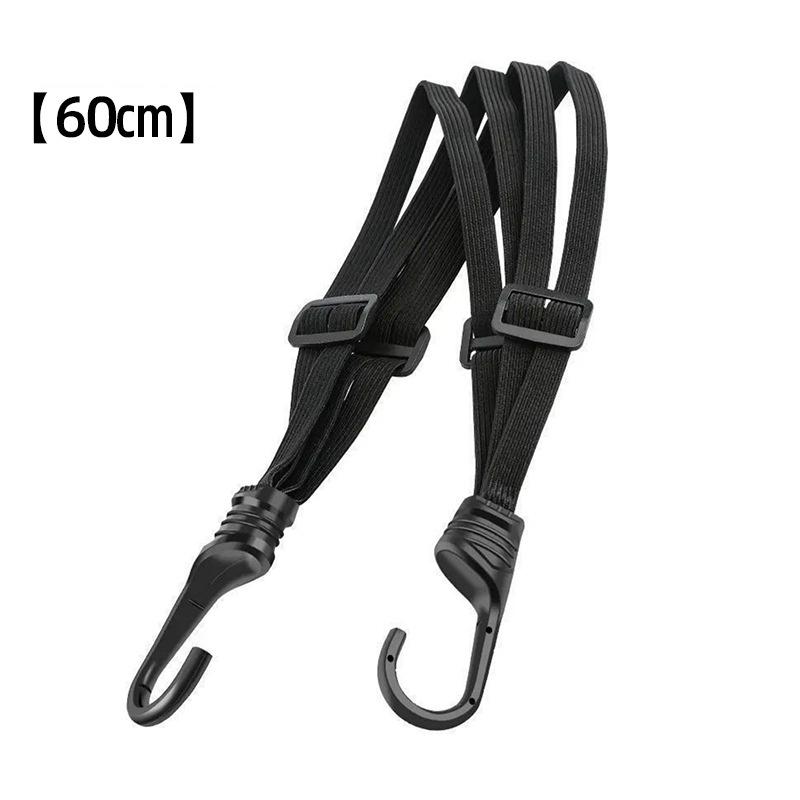 

Черный Мотоциклетный Багажный Ремень Сетка для Мотошлема Универсальный Багажный Шлем Выдвижная Эластичная Веревка Фиксирующий Ремень 60/90 см 60cm