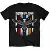 Eagles Colours System of A Down Band TShirt Cotton Graphic Tee Unisex Unisex Summer Streetwear