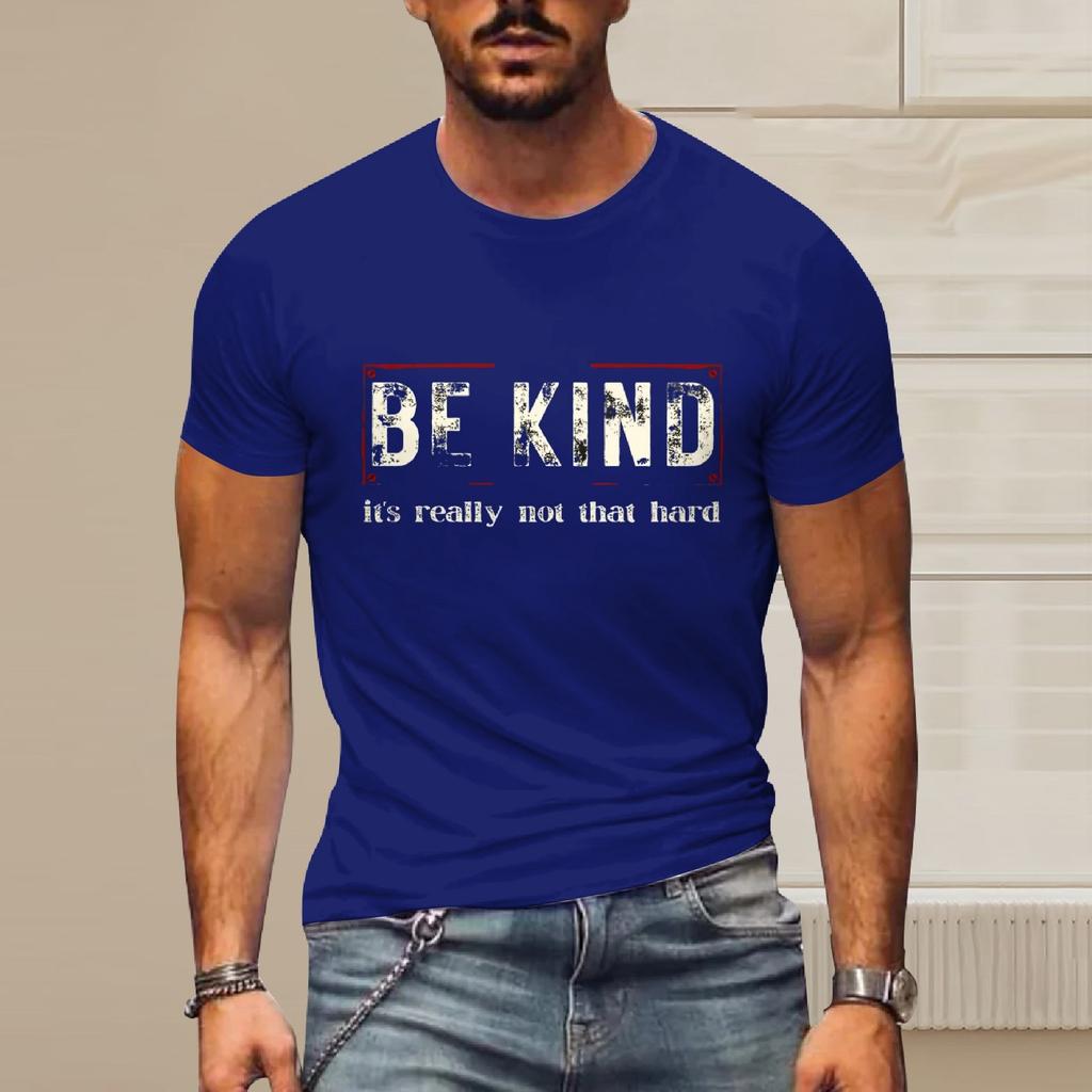 Herren T-Shirt Grafik Text Pool3D Druck Street Casual Kurzarm Bedruckte Kleidung Basic