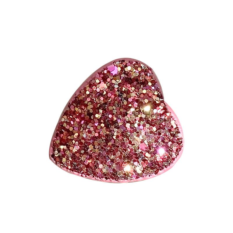 Su Xia Korean Style Glitter Star & Heart Hair Clips for Women & Children