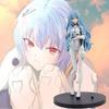 Beautiful Girl Series Eva Long Hair Red Outfit Asuka And Standing Rei Ayanami Figure Model For Anime Collectors