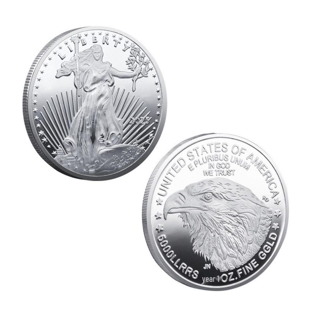 2022 Statue of Liberty Eagle Dollar Gold & Silver Commemorative Coin