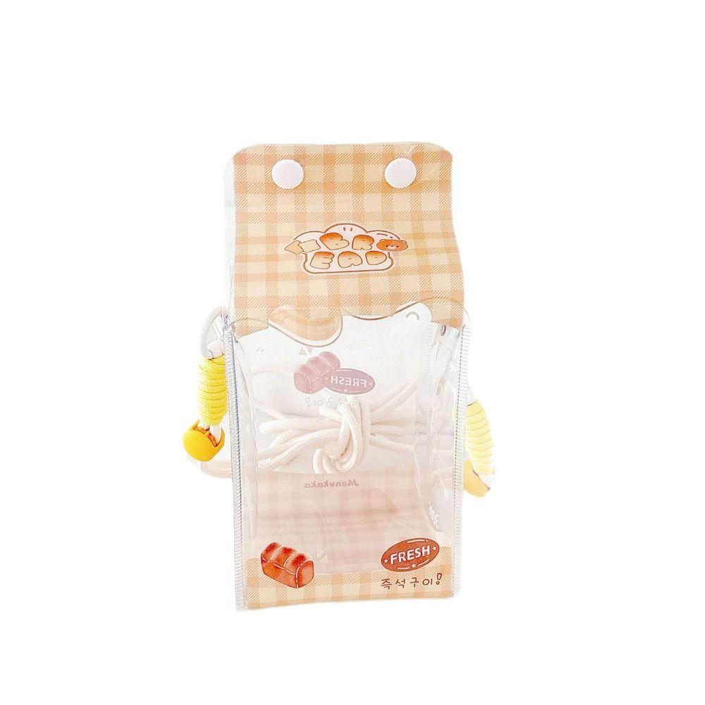 Transparent Doll Carrying Case With Lanyard Storage Bag Doll Doll Display Bag Bag Decoration
