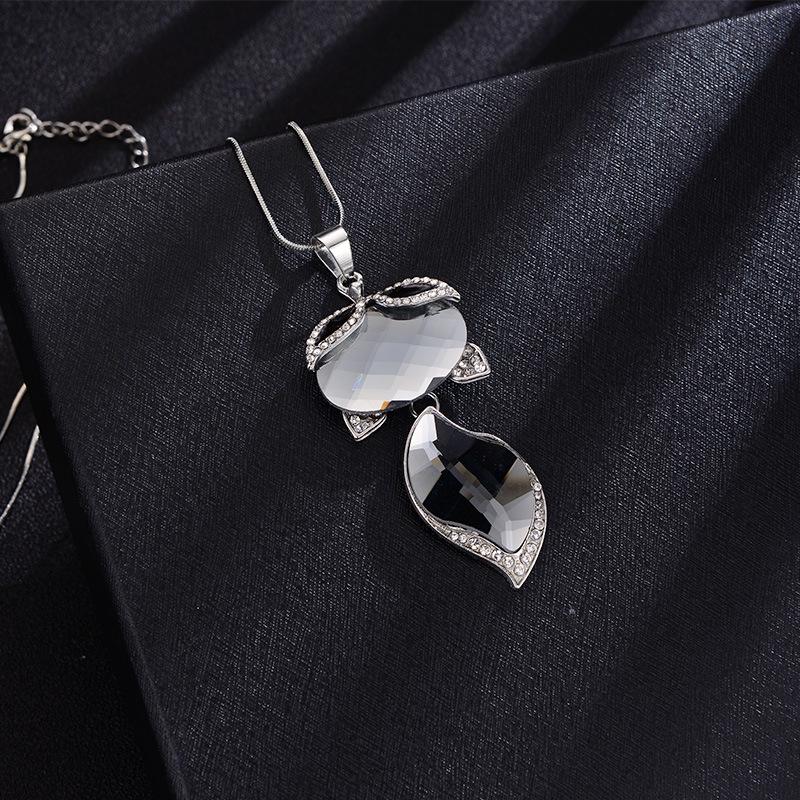 

Яркая цветная цепочка для свитера Foxtail - роскошные модные украшения для женщин на осень/зиму