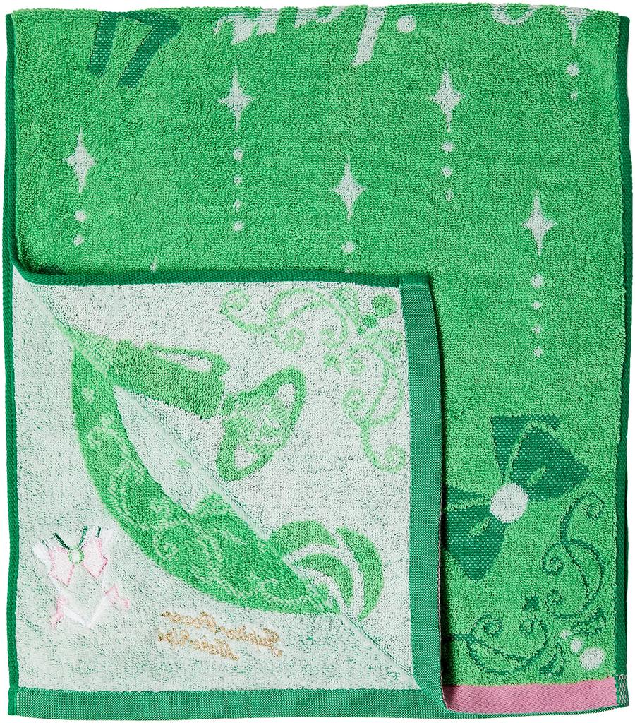 BANDAI Sailor Moon Costume Face 4085000700 (Sailor Jupiter) Towel, 100% Cotton,