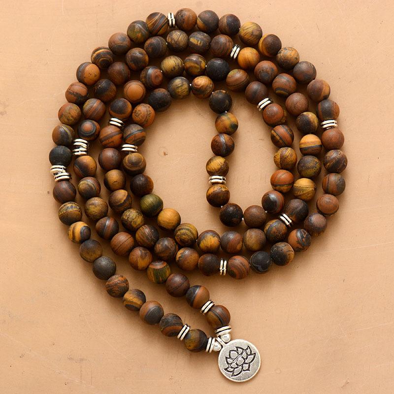Hot-selling 8MM matte natural stone elastic bracelet popular handmade jewelry in Europe and America
