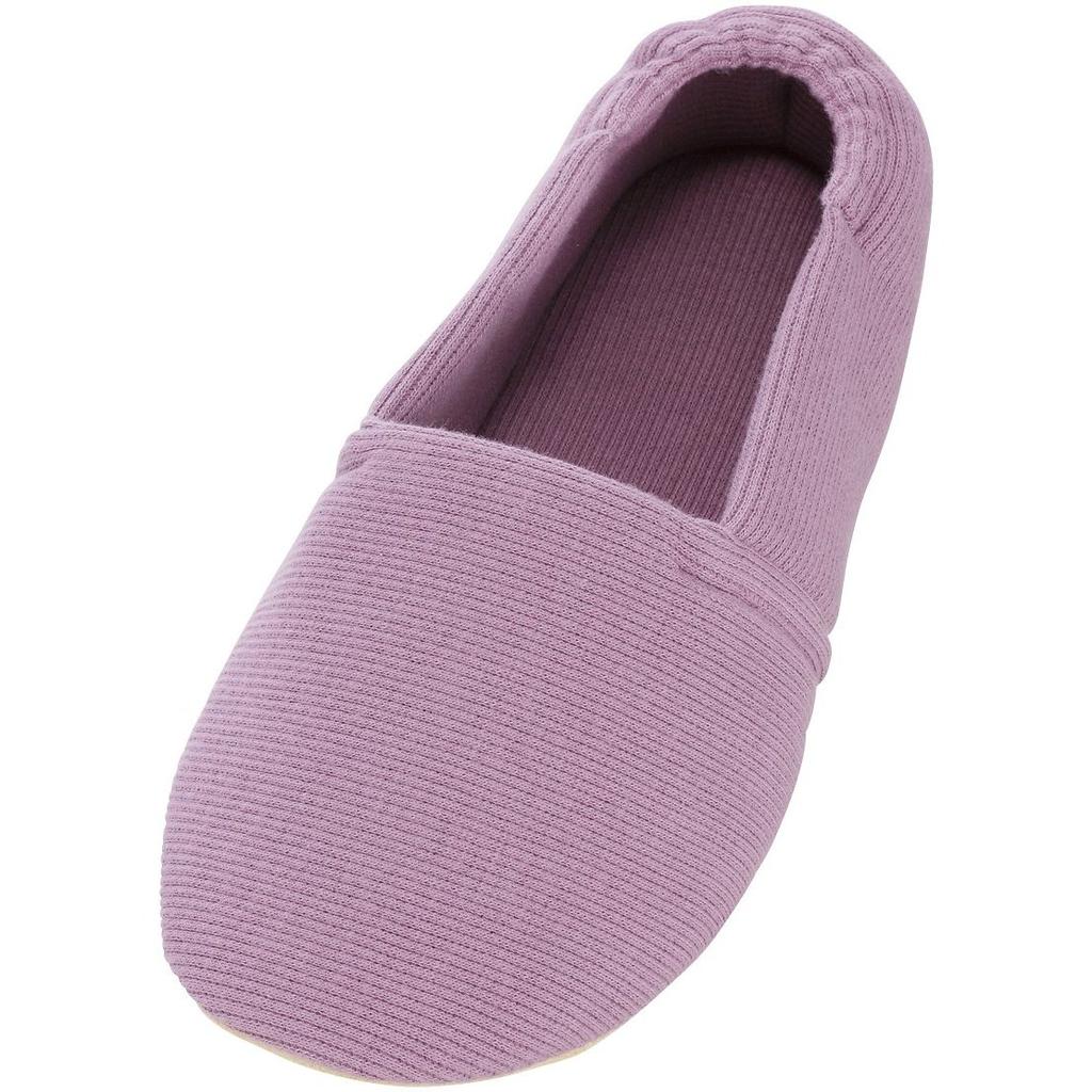 Ayumi Espad Wide Care Shoes 5E Width - Indoor Comfortable Lightweight Slippers Purple M
