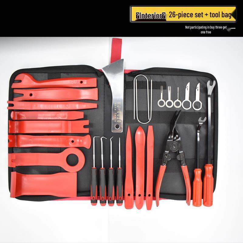 Stainless Steel Pry Bar Car Disassembly Tool for Audio, Door Panel, Console, and Mirror