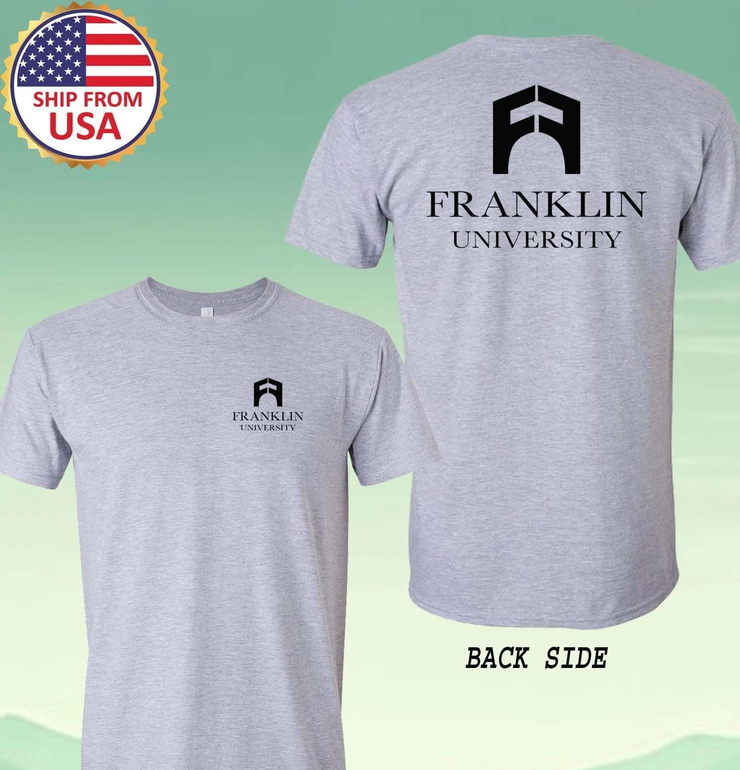 Franklin University Men s Grey Size S-5XL XL