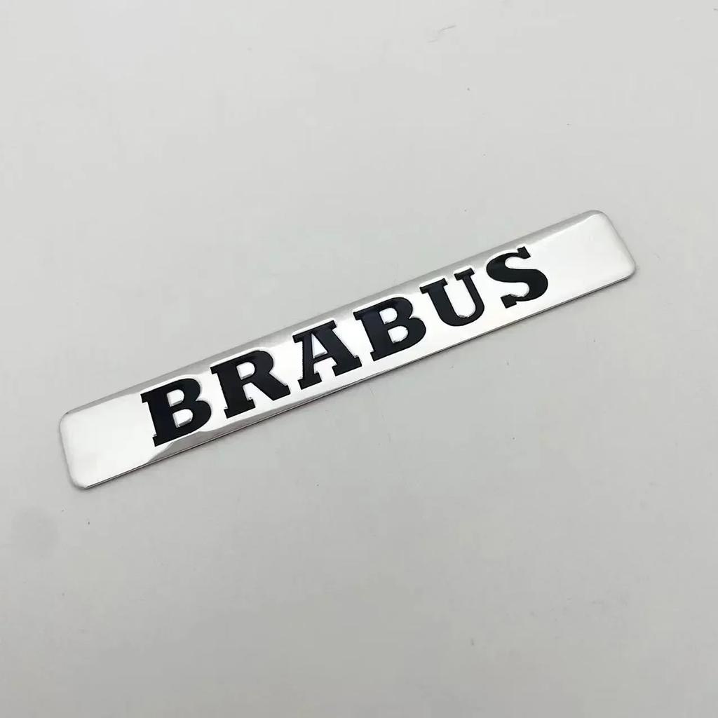 3D Metal Badge Stickers Decal Accessories For Mercedes Benz AMG Brabus Maybach W206 W204 W205 W212 W213 W221 W222 W223 W251 W464
