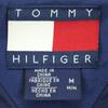 Tommy Hilfiger 90er Jahre Alte Flagge Etikett Einpunkt-Logo Langarm Toriko-Farbe Fleecejacke Herren Gebraucht