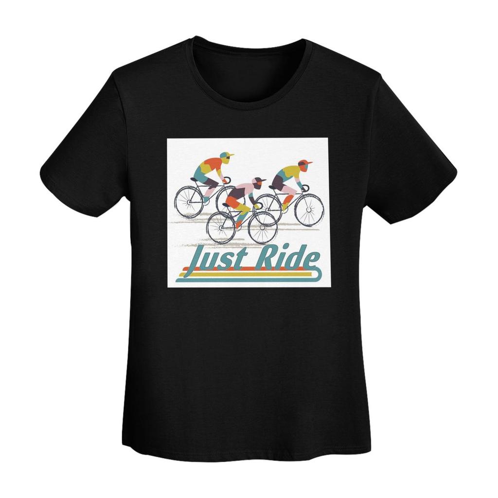 Ride To Win TShirt Women Short Sleeve T Shirts ONeck Clothing Cotton Summer Tees Streetwear