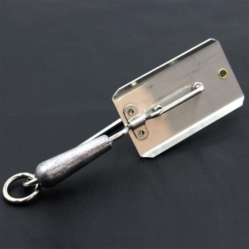 Fishing Diving Board Stainless Steel Fishing Planer Baits Planer Board Outdoor Downrigger Planer Saltwater Fishing Tool
