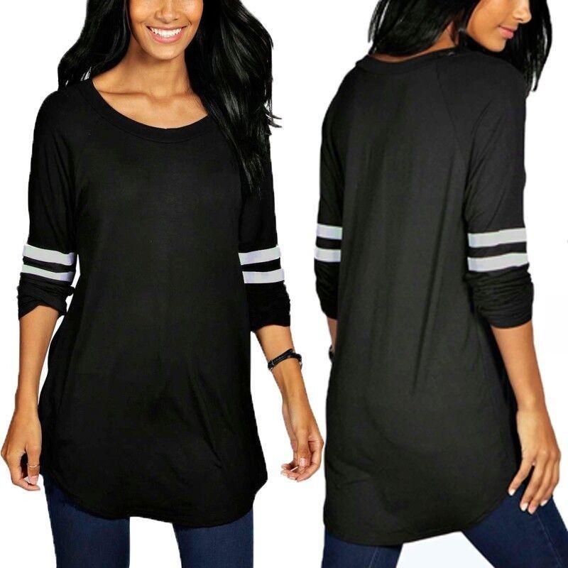 Premium Quality Stripe Trim Baseball Jersey Tops For Women In Versatile Colors