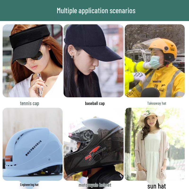 Disposable Sweat-Absorbent Hat Liner Strips